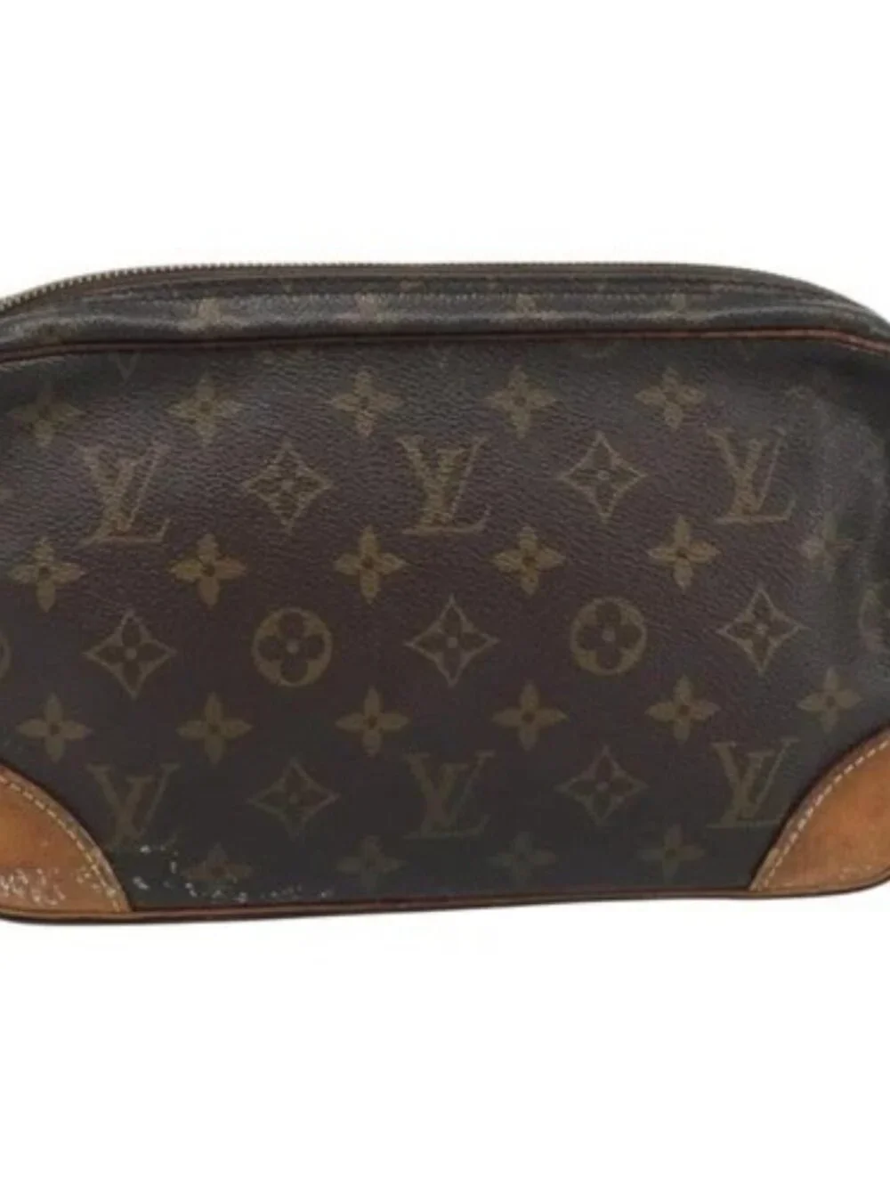 LOUIS VUITTON Monogram Marly Dragonne GM Clutch Bag M51825 LV Auth 86775